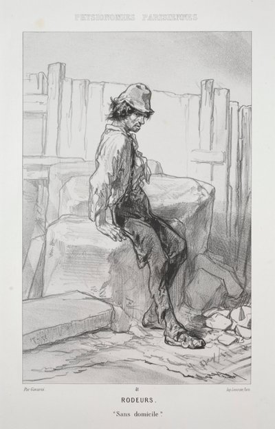 Rodeurs od Paul Gavarni