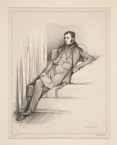 S. Henry Berthoud od Paul Gavarni