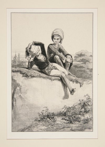 Thimothee (sic) Et Philemon od Paul Gavarni