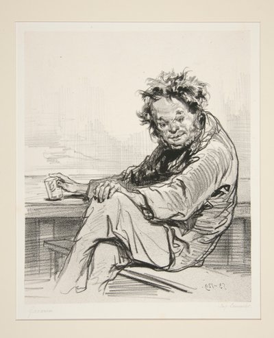 Anacreon bariér. od Paul Gavarni