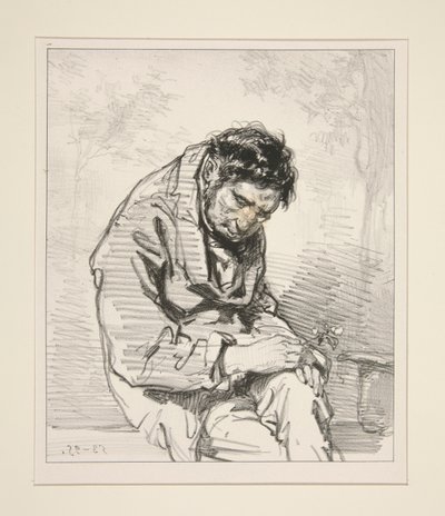 Milovník Múz. od Paul Gavarni