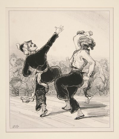 Menuet. od Paul Gavarni
