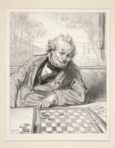 Dáma na udržení, vidíte, to by nebylo moře k pití od Paul Gavarni