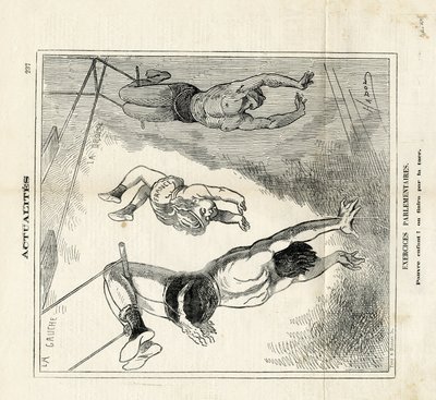 Ilustrace Hadol (1835-1875) v Le Charivari od Paul Hadol