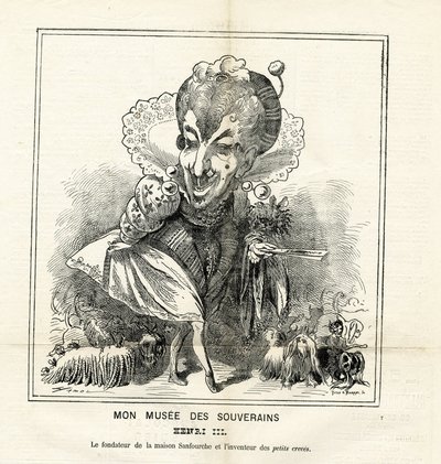 Ilustrace Hadol (1835-1875) v Le Charivari od Paul Hadol
