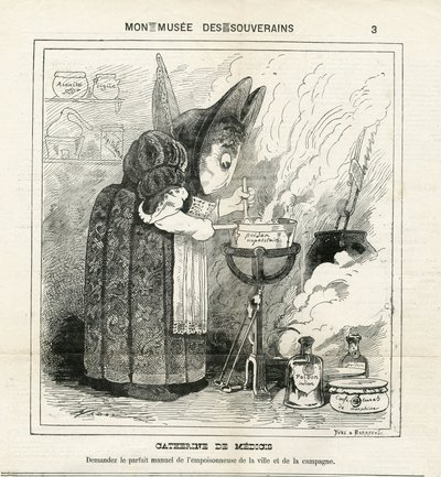 Ilustrace Hadol (1835-1875) v The Charivari od Paul Hadol