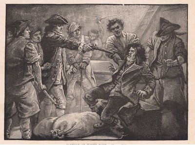 Zachycení Wolfe Tone AD 1798 od Paul Hardy