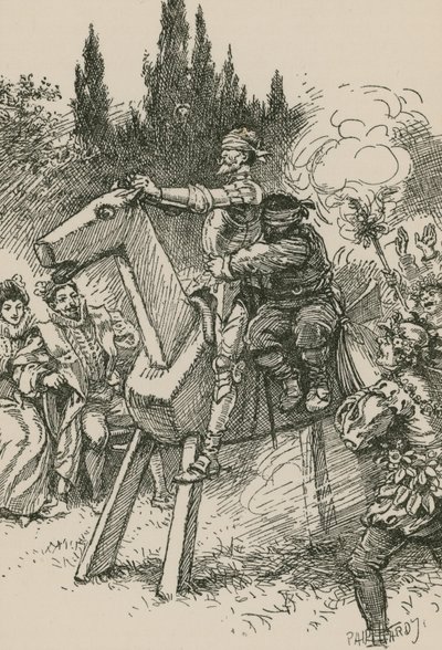 Don Quijote... začal otáčet špendlíkem od Paul Hardy