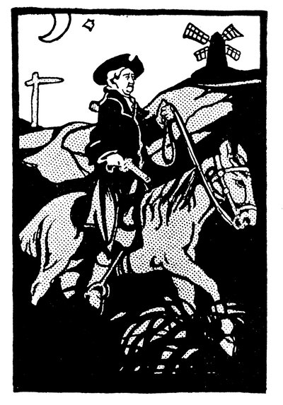 Highwayman (rytina) od Paul Hardy