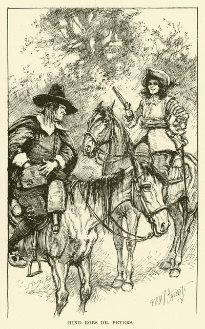 Hind Robs Dr Peters (rytina) od Paul Hardy
