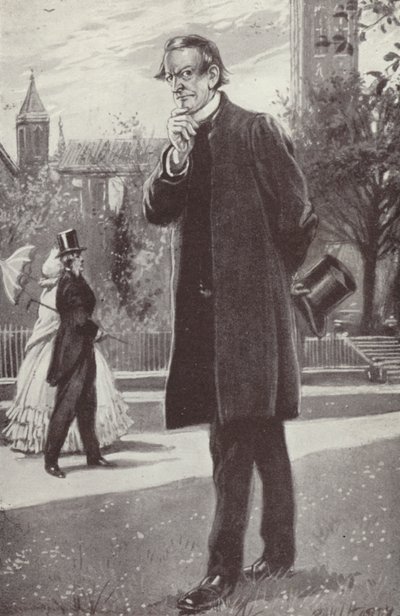 Ilustrace pro Barchester Towers od Anthony Trollope od Paul Hardy