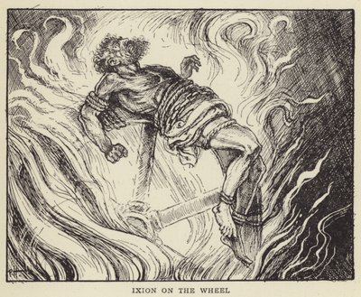 Ixion na kole od Paul Hardy