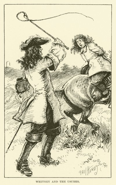 Whitney a lichvář (rytina) od Paul Hardy
