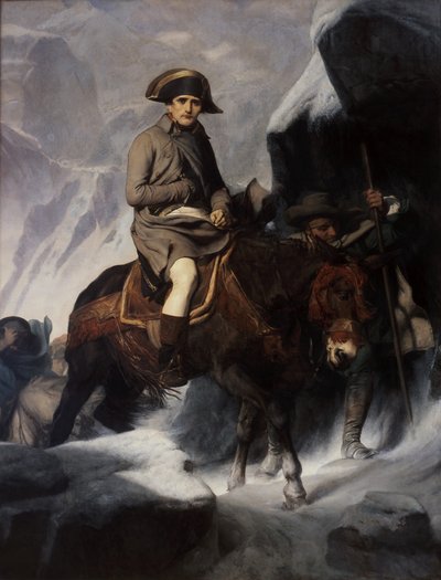 Bonaparte Přechod Alp od Paul Delaroche