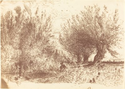 Břehy řeky (Bords de Riviere) od Paul Huet