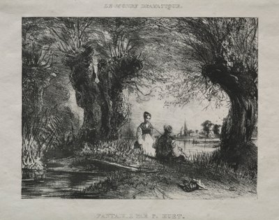 Fantasy, 1836. od Paul Huet