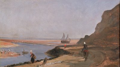 Ústí v Trouville, 1864 od Paul Huet