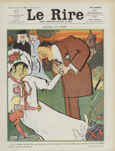 Ilustrace pro Le Rire od Paul Iribe