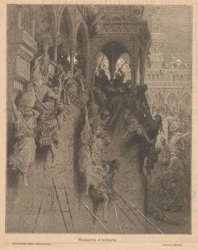 Val van Antiochie Masakry v Antiochii (název na předmětu) od Paul Jonnard