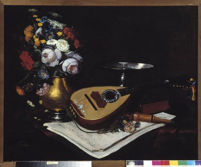 Zátiší s mandolínou Malba Paula Joreta (19. století) 19. století Povinná zmínka: Založení sbírky se týká de Provence, Marseille od Paul Joret