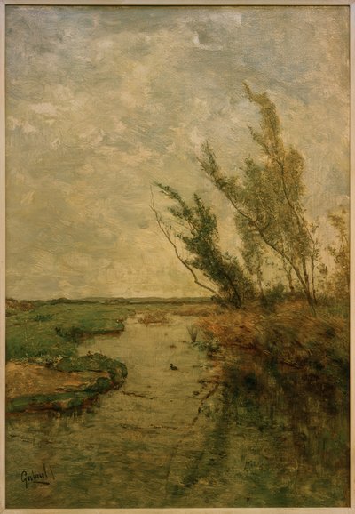 Polderlandschaft od Paul Joseph Constantin Gabriel