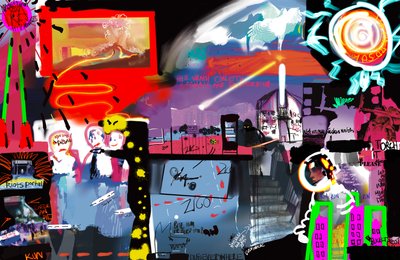 EscapeEstate, 2023 (digitální umění) od Paul Kempton