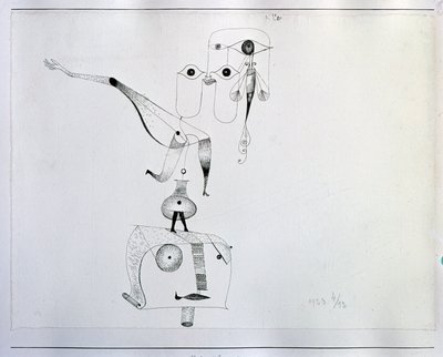 A Caprice of Balance (Kresba, 20. století) od Paul Klee