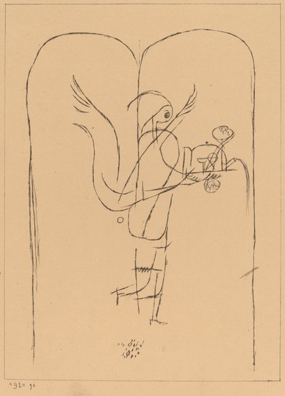 Genius podává malou snídani od Paul Klee