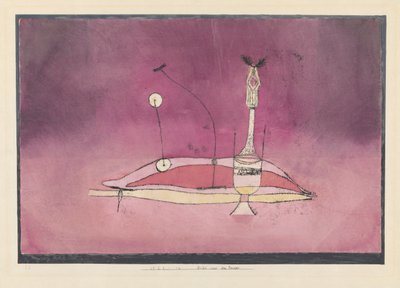 Obrázek z budoáru, 1922. od Paul Klee