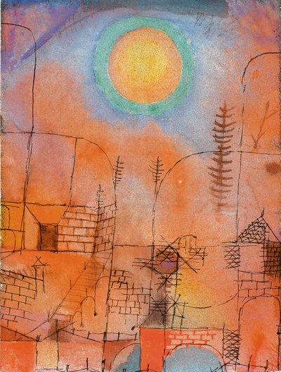 Stavba, 1919. od Paul Klee