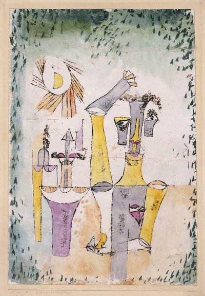 Černá magie; Schwarzmagier od Paul Klee