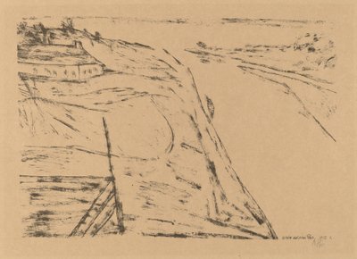 Pohled na řeku od Paul Klee