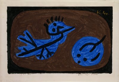 Blue-Bird-Pumpkin od Paul Klee