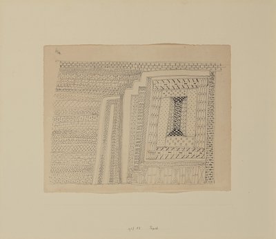Koberec Kelim, 1927. od Paul Klee