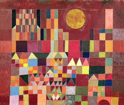 Hrad a Slunce od Paul Klee