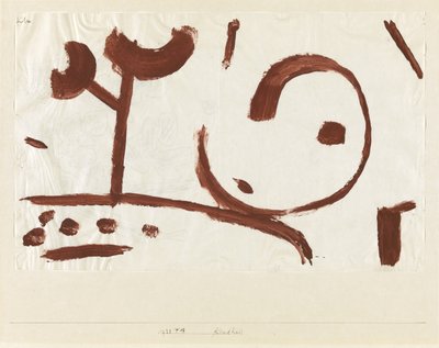Dětství, 1938 od Paul Klee