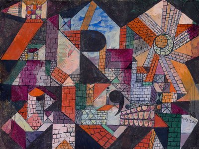 Město R, 1919. od Paul Klee