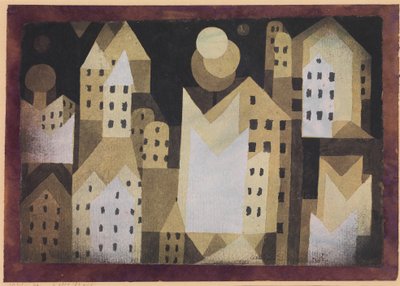 Studené město od Paul Klee