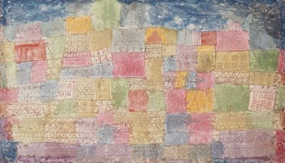 barevné scenérie; Barevné krajiny od Paul Klee