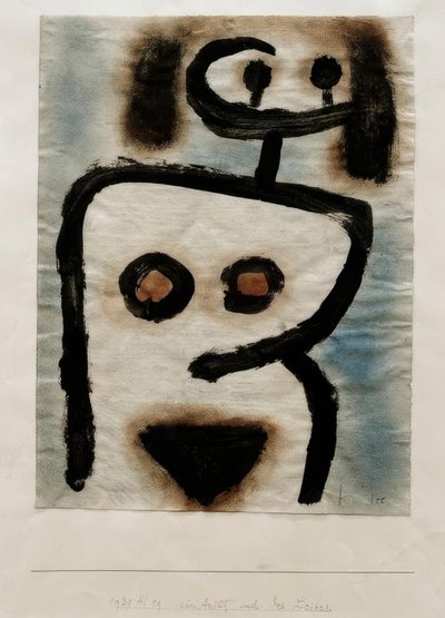 Tvář také těla od Paul Klee