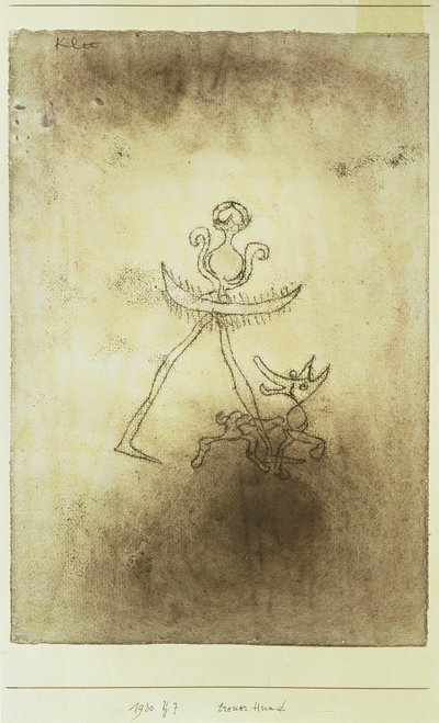 Věrný pes od Paul Klee