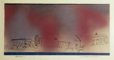 Festivalový den v zimě od Paul Klee
