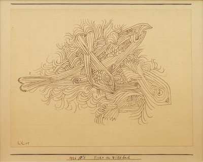 Ryby v torrentu od Paul Klee