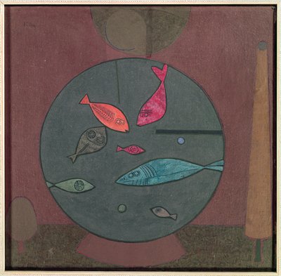 Ryby v kruhu od Paul Klee
