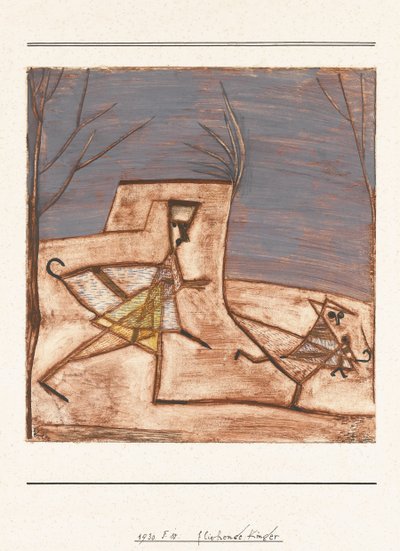 Děti na útěku Děti na útěku, 1930 od Paul Klee