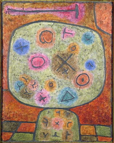 Květiny v kameni od Paul Klee