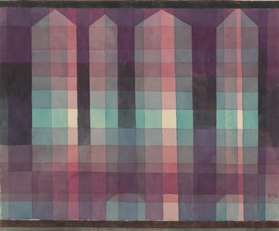 Čtyři věže, 1923. od Paul Klee
