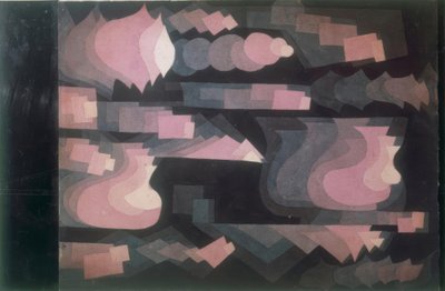 Fuga v červené barvě od Paul Klee