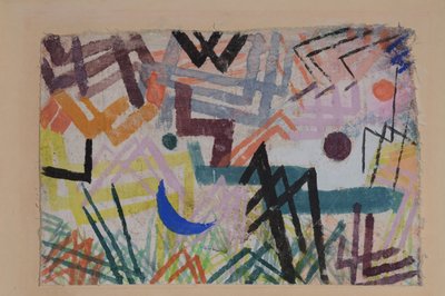 Hra sil Lech Landscape, 1917. od Paul Klee