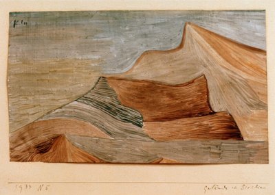 Terén na jihu od Paul Klee